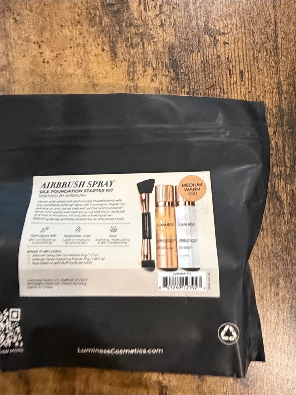 Luminess Airbrush Spray Silk Foundation Starter Kit - Medium Warm